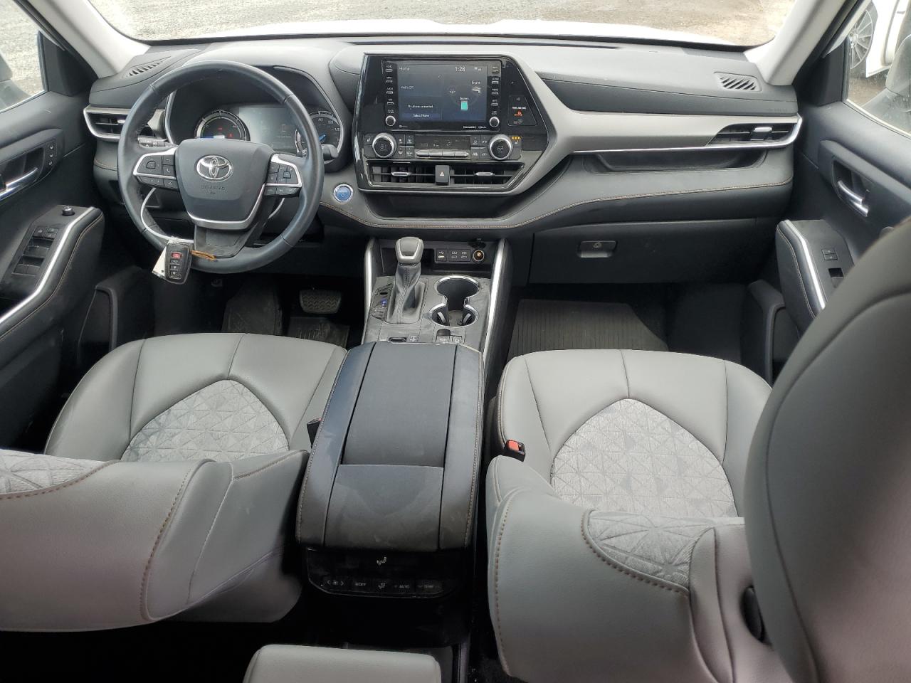 2022 TOYOTA HIGHLANDER HYBRID XLE VIN:5TDABRCH6NS540638