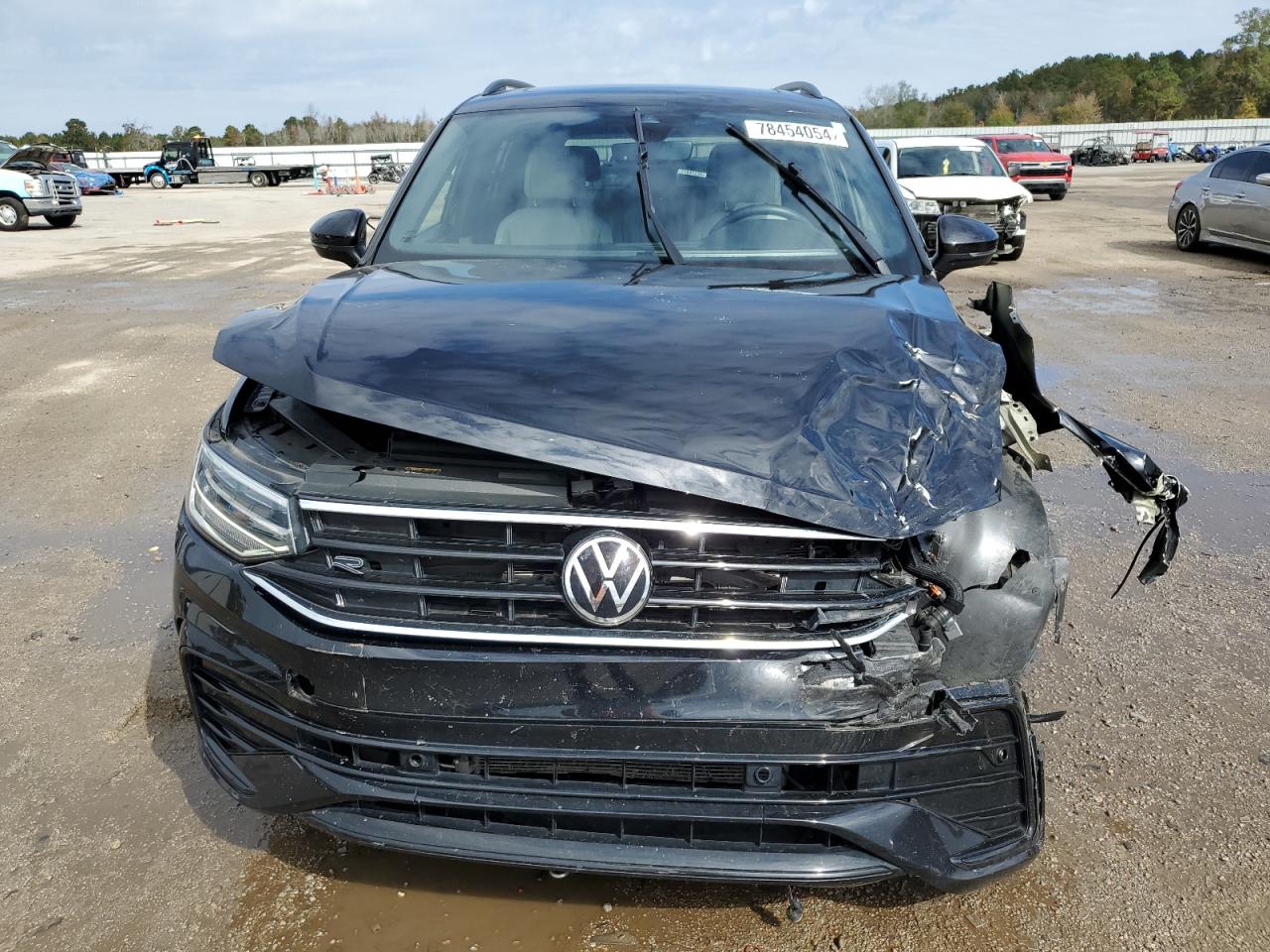2022 VOLKSWAGEN TIGUAN SE R-LINE BLACK VIN:3VVCB7AX8NM075627