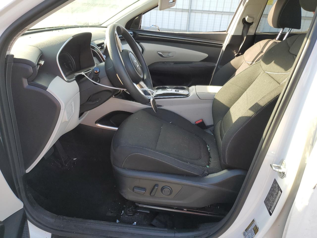 2022 HYUNDAI TUCSON BLUE VIN:KM8JBCA17NU024363