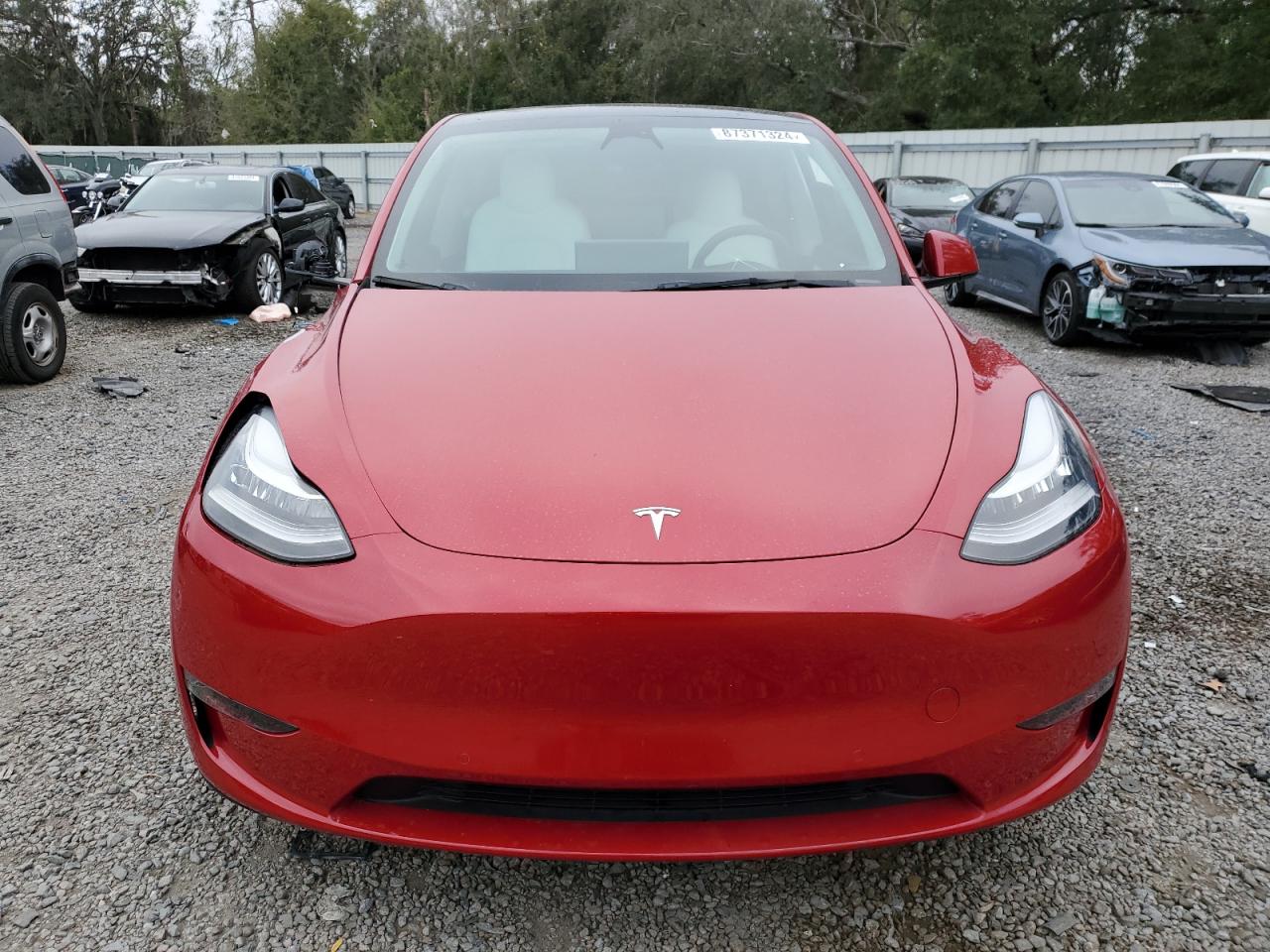 2022 TESLA MODEL Y  VIN:7SAYGAEEXNF519254