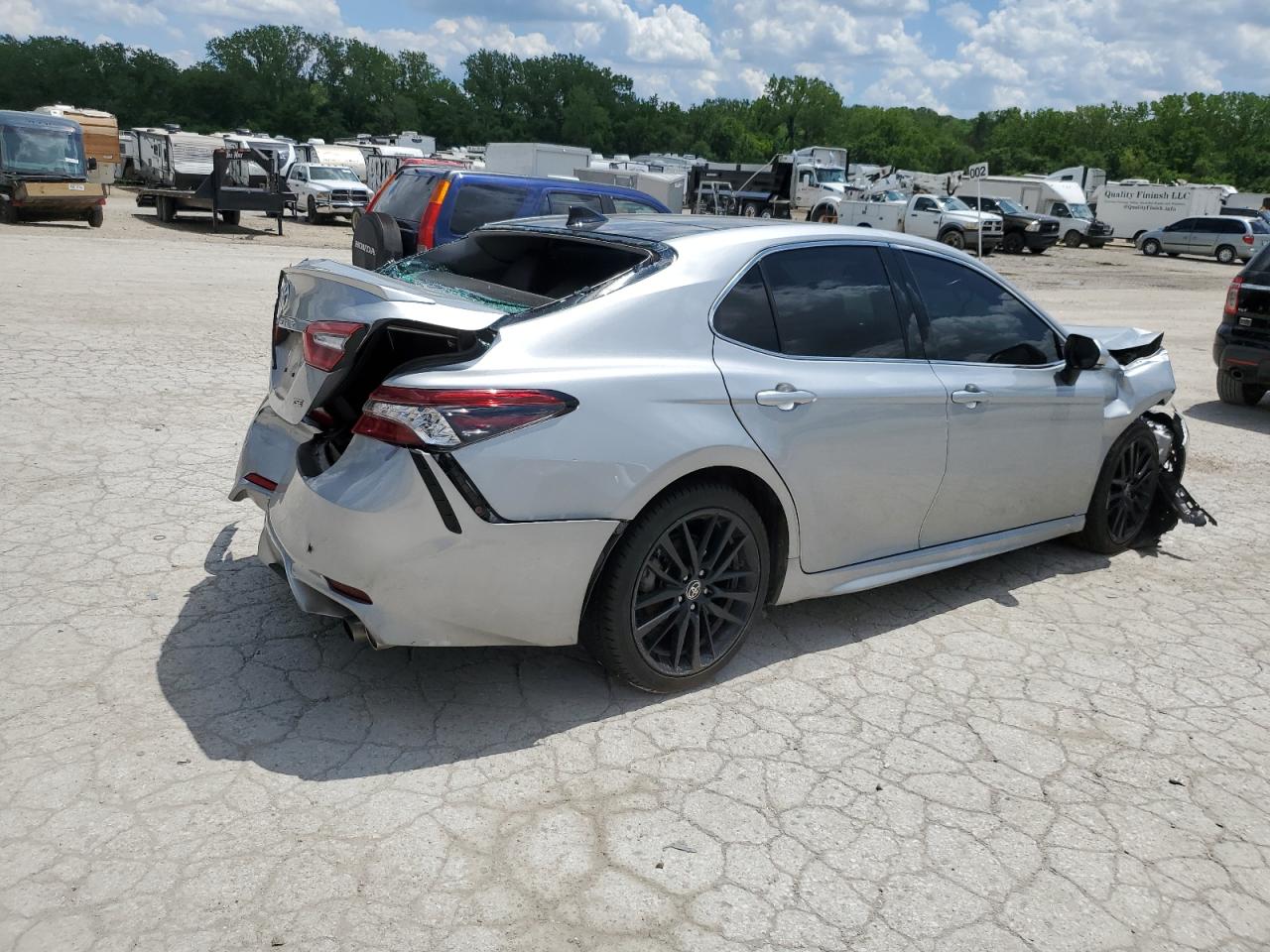 2022 TOYOTA CAMRY TRD VIN:4T1KZ1AK2NU063195