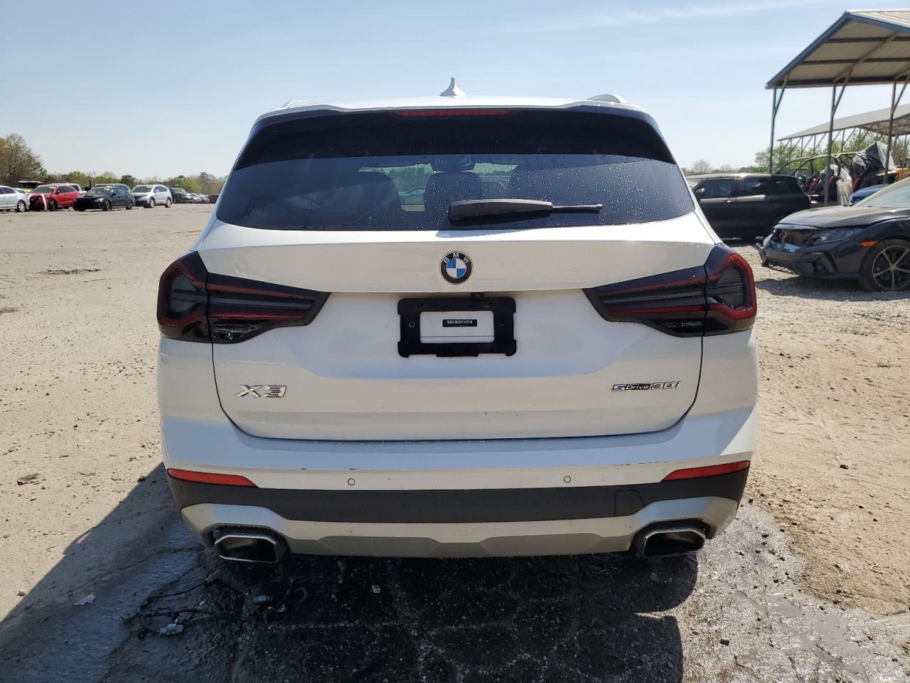 2022 BMW X3 SDRIVE30I VIN:5UX43DP02N9J36640