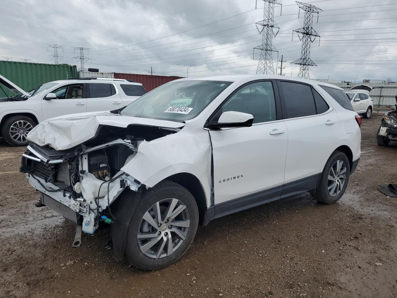 2022 CHEVROLET EQUINOX LT VIN:3GNAXUEVXNL297436