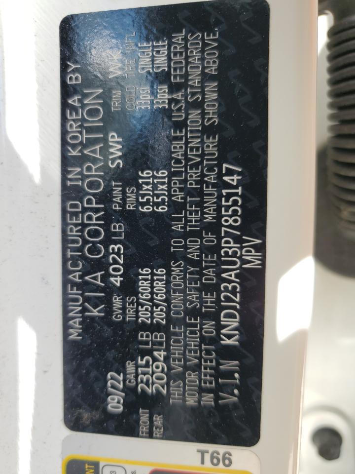2023 KIA SOUL LX VIN:KNDJ23AU3P7855147