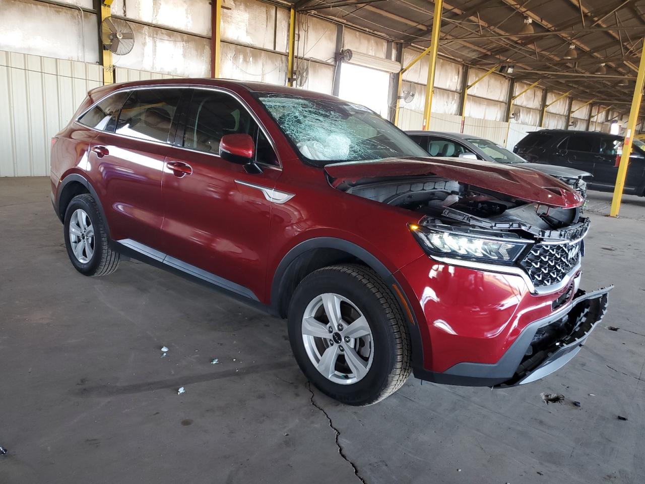 2022 KIA SORENTO LX VIN:5XYRGDLC4NG083787