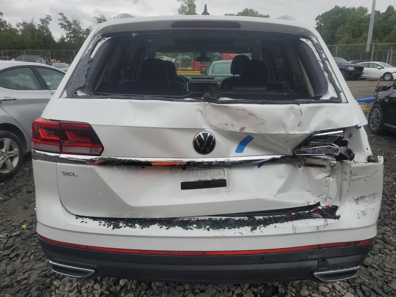 2022 VOLKSWAGEN ATLAS SEL VIN:1V2BP2CA5NC562954