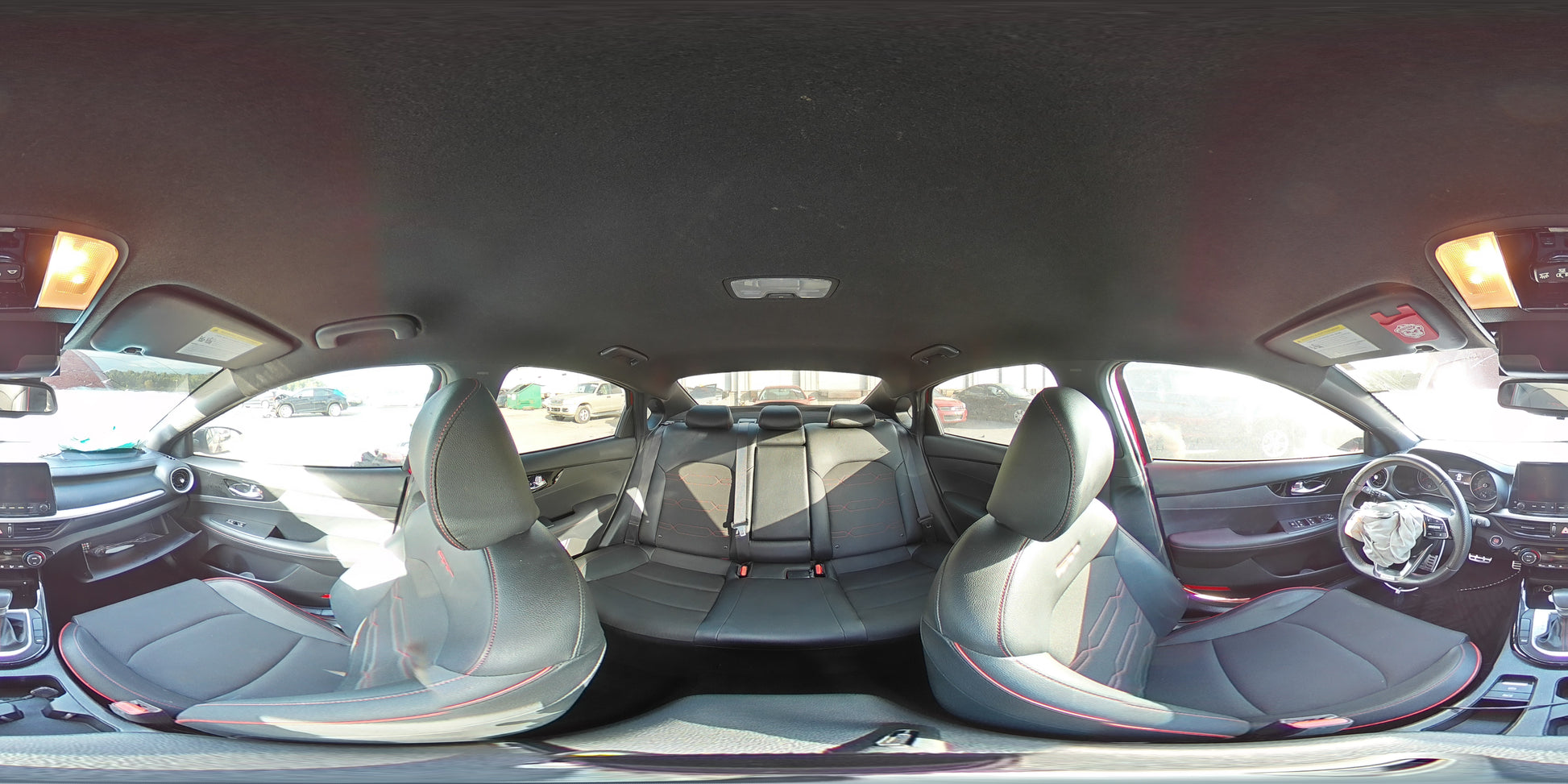 2022 KIA FORTE GT VIN:3KPF44AC7NE443212