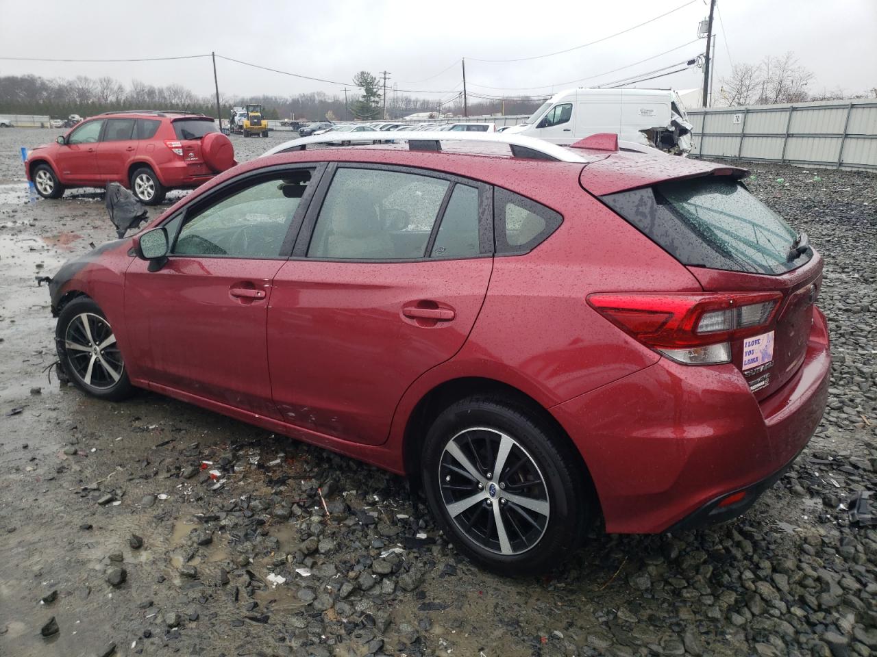 2022 SUBARU IMPREZA PREMIUM VIN:4S3GTAD69N3702298