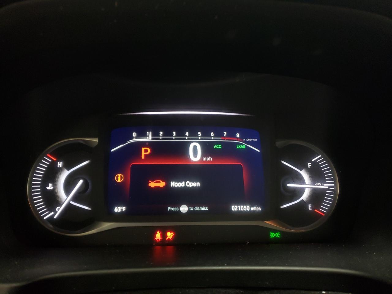 2022 HONDA PASSPORT EXL VIN:5FNYF8H51NB031914