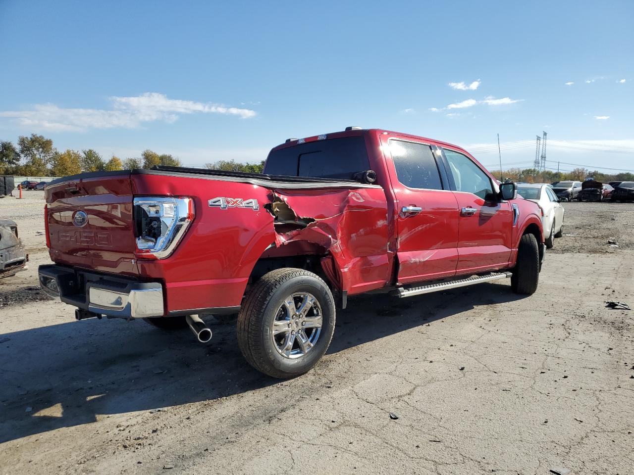 2022 FORD F150 SUPERCREW VIN:1FTFW1E58NKE87060