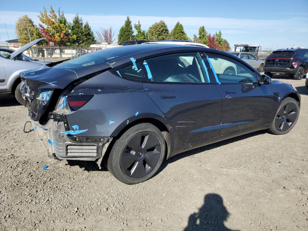 2022 TESLA MODEL 3  VIN:5YJ3E1EB3NF277300