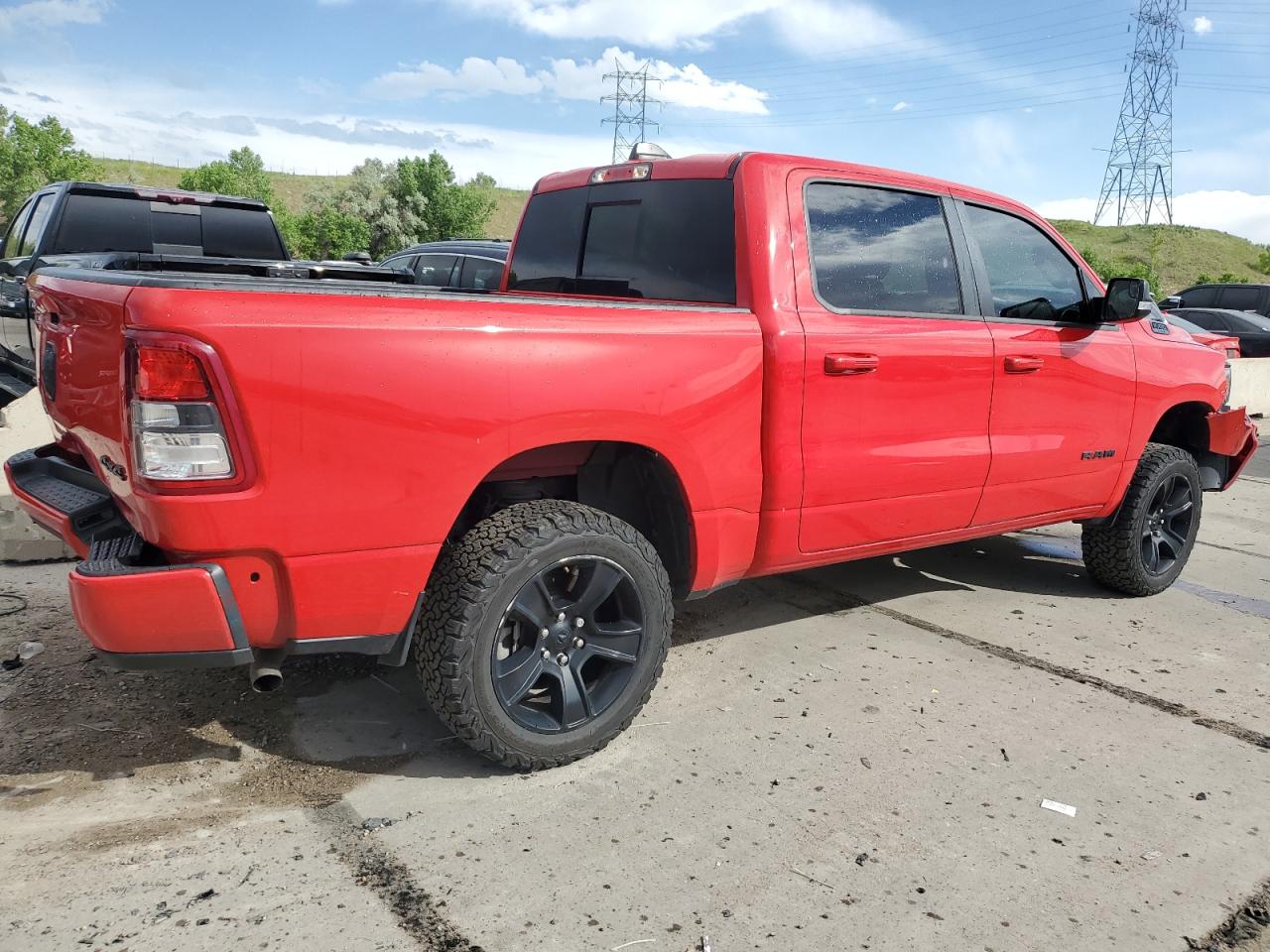 2022 RAM 1500 BIG HORN/LONE STAR VIN:1C6RRFFG7NN258506