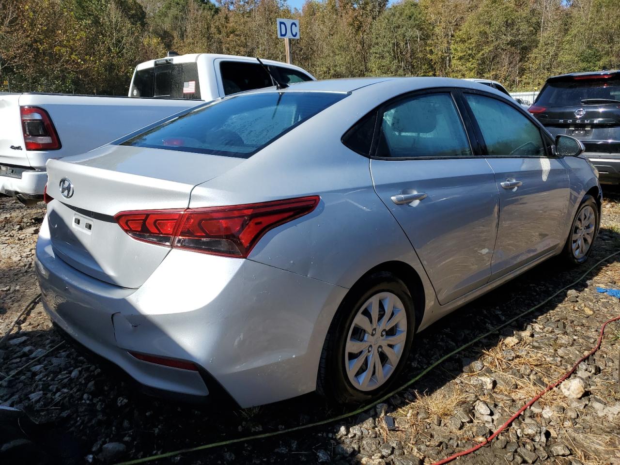 2022 HYUNDAI ACCENT SE VIN:3KPC24A68NE157730