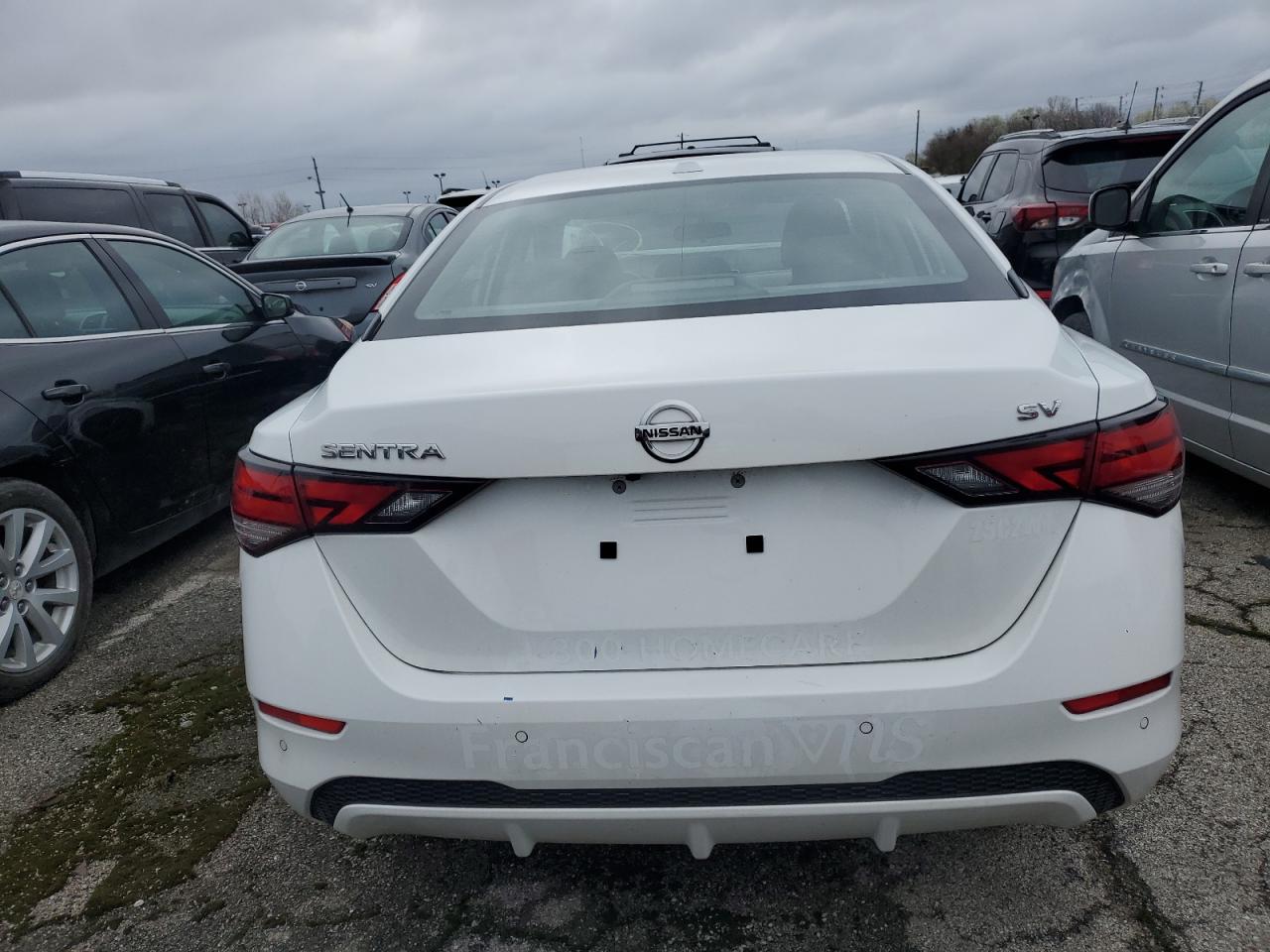 2022 NISSAN SENTRA SV VIN:3N1AB8CV2NY246813
