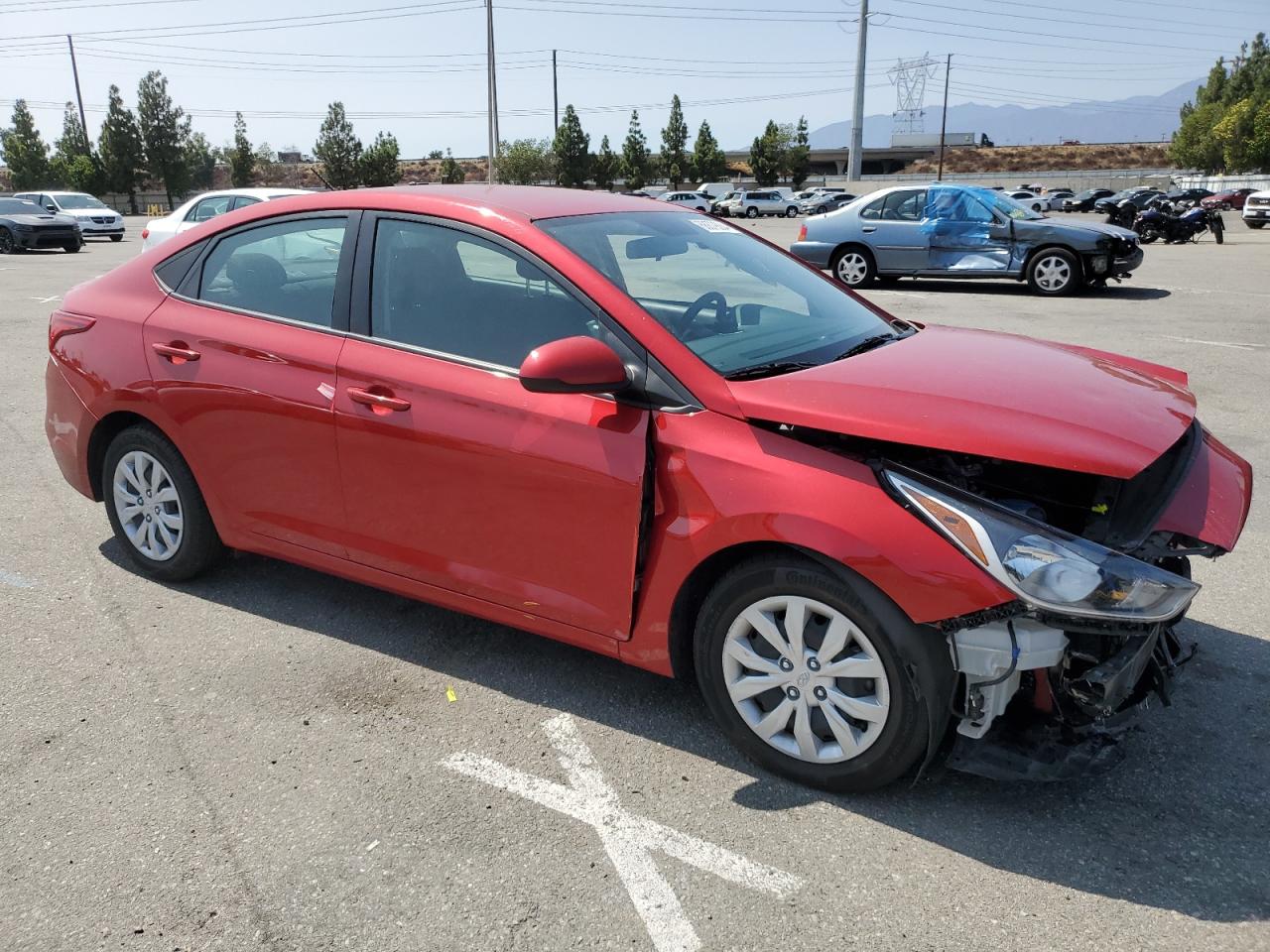 2022 HYUNDAI ACCENT SE VIN:3KPC24A65NE159273