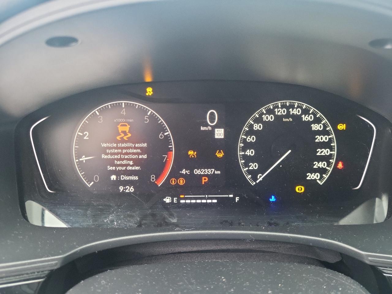 2022 HONDA CIVIC EX VIN:2HGFE2F32NH126177