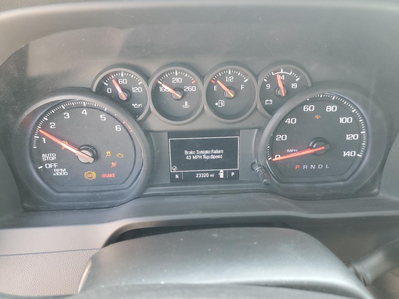 2023 CHEVROLET SILVERADO C1500 CUSTOM VIN:1GCPABEK5PZ214635