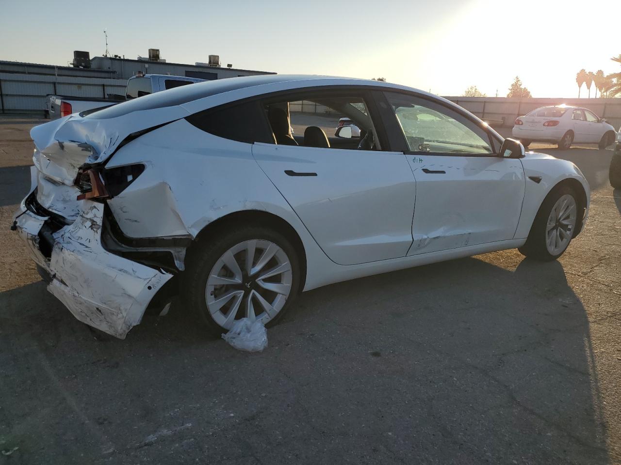 2022 TESLA MODEL 3  VIN:5YJ3E1EA5NF142729