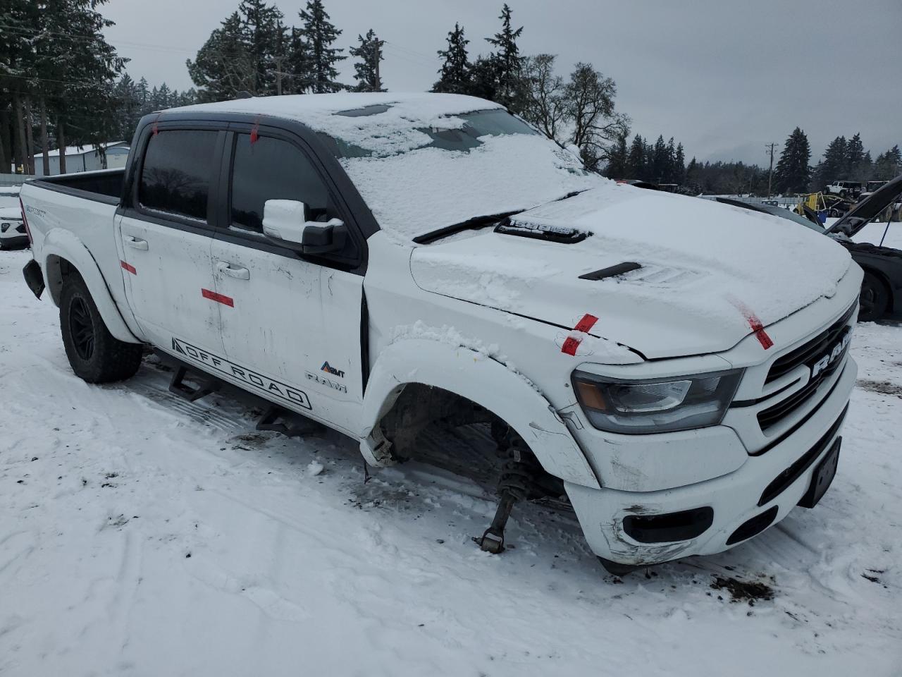 2022 RAM 1500 LARAMIE VIN:1C6SRFJT7NN111074