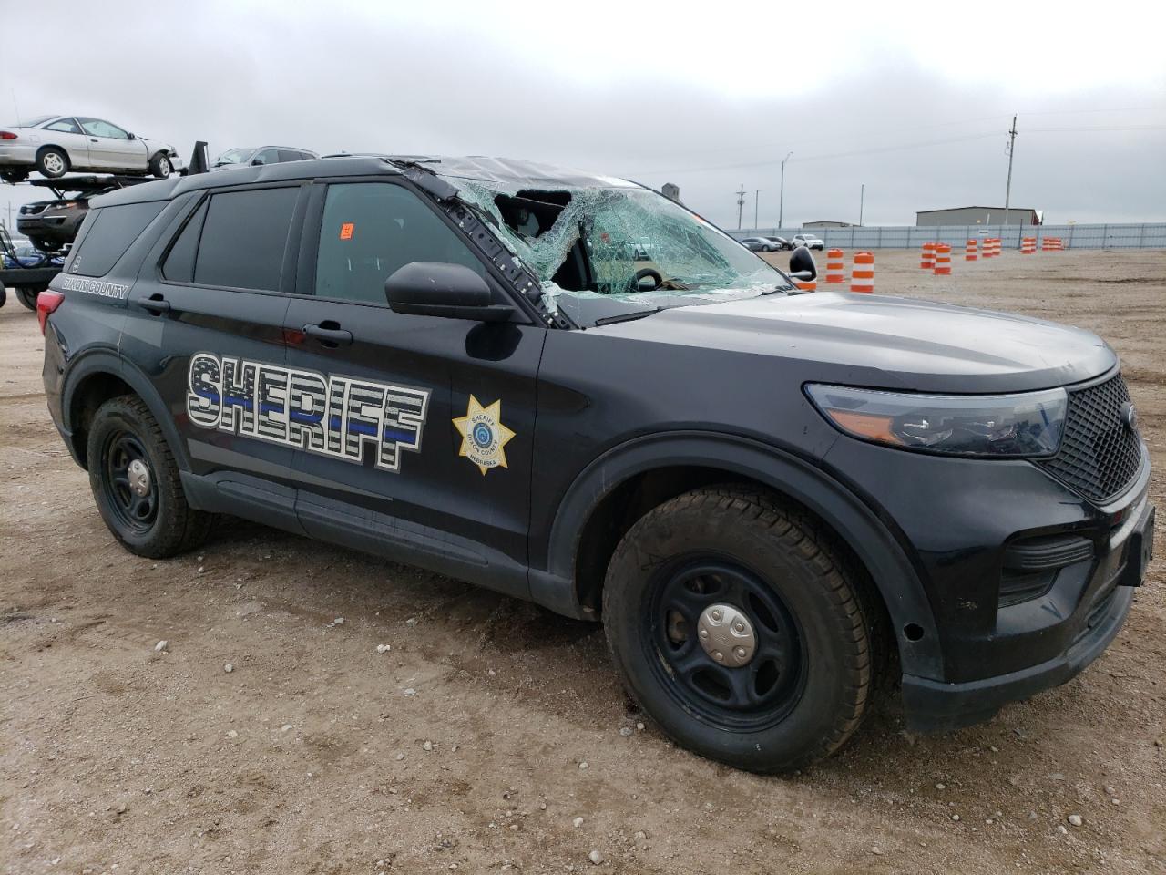 2022 FORD EXPLORER POLICE INTERCEPTOR VIN:1FM5K8AW9NNA02742