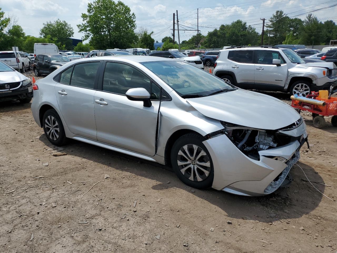 2022 TOYOTA COROLLA LE VIN:JTDEAMDE5N3008696