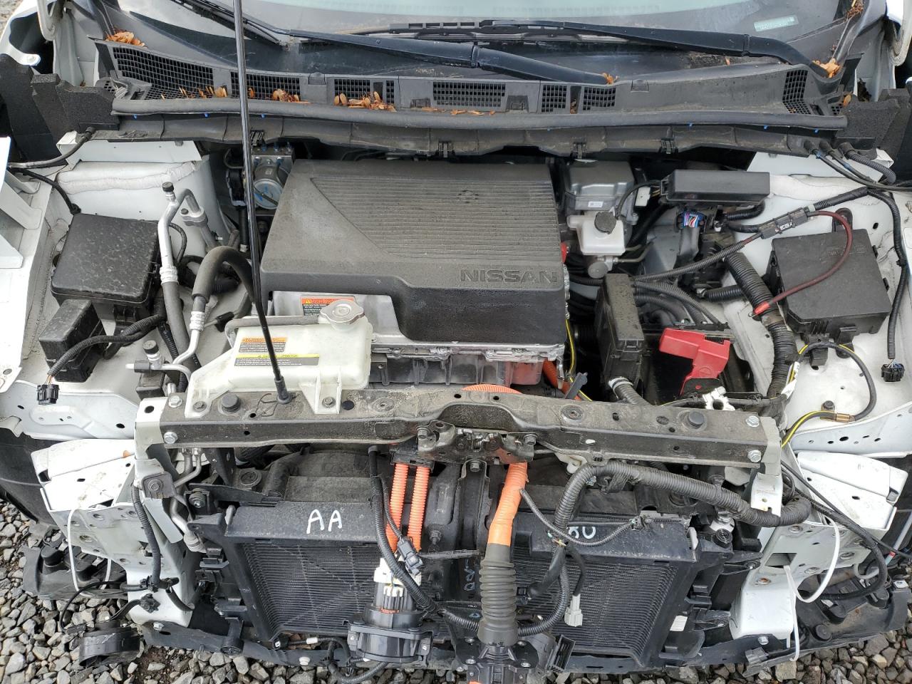 2022 NISSAN LEAF S VIN:1N4AZ1BV0NC563943