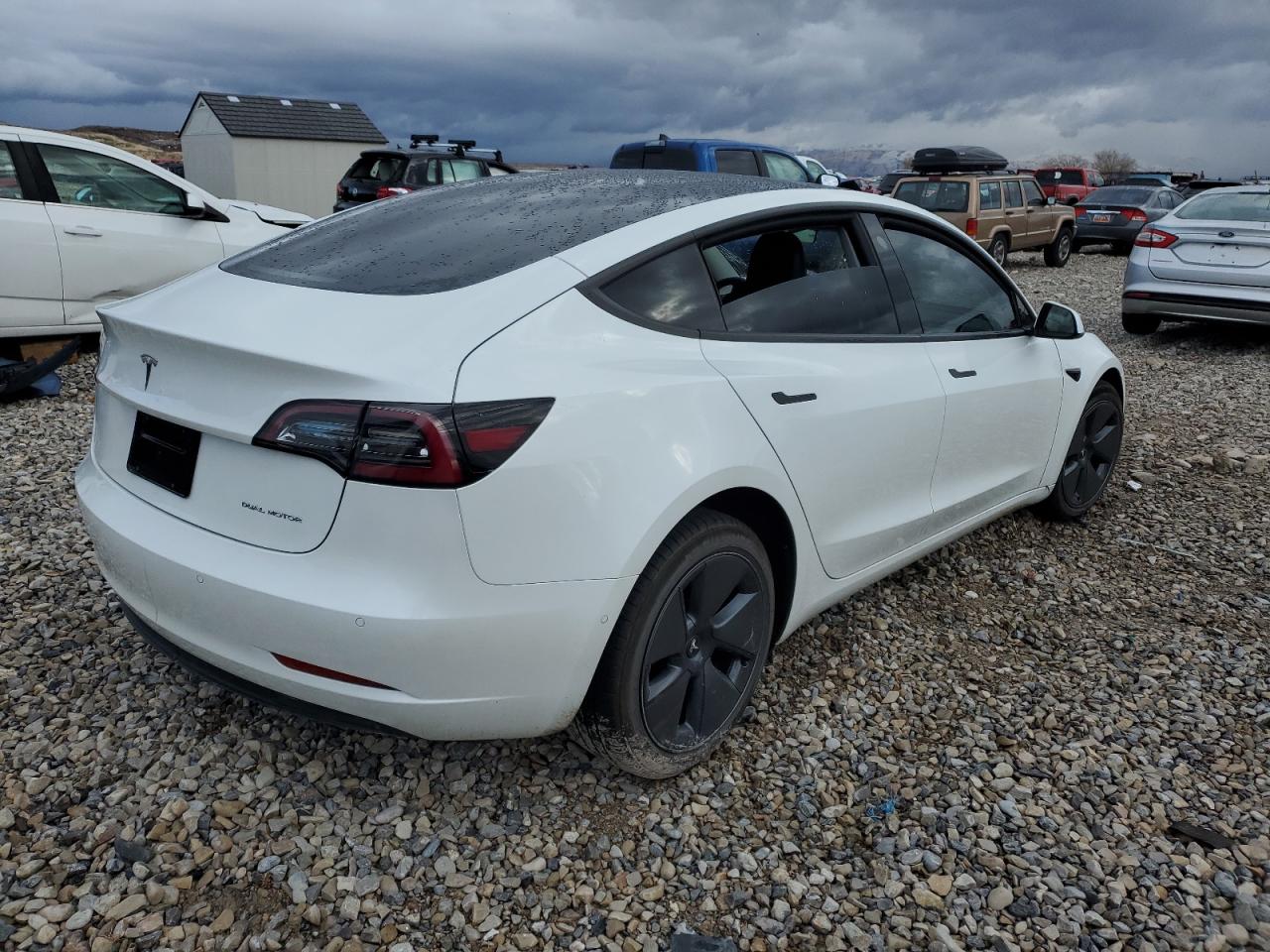 2022 TESLA MODEL 3  VIN:5YJ3E1EB9NF207087