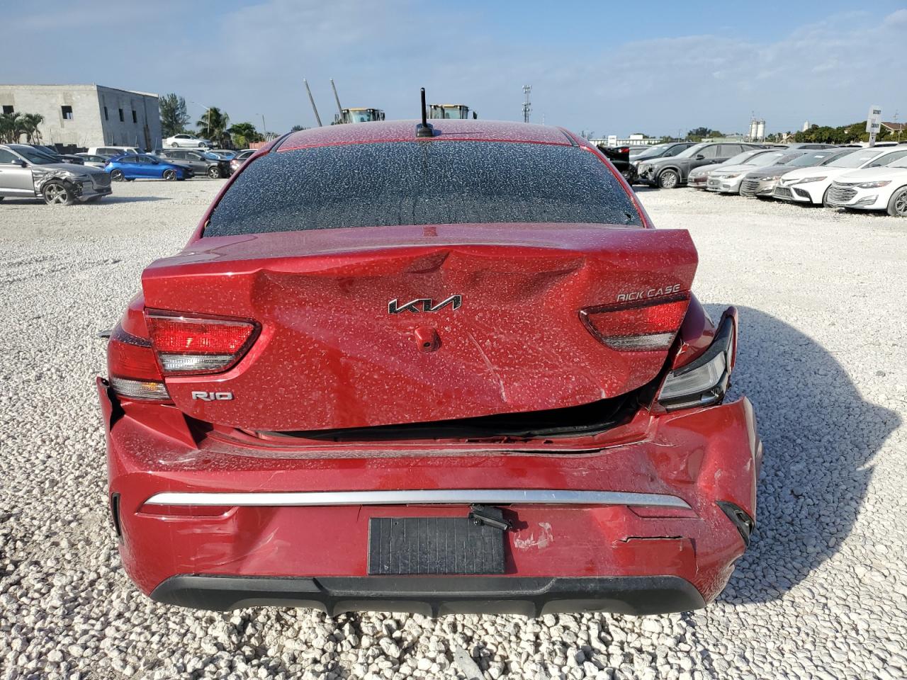 2022 KIA RIO LX VIN:3KPA24ADXNE434125