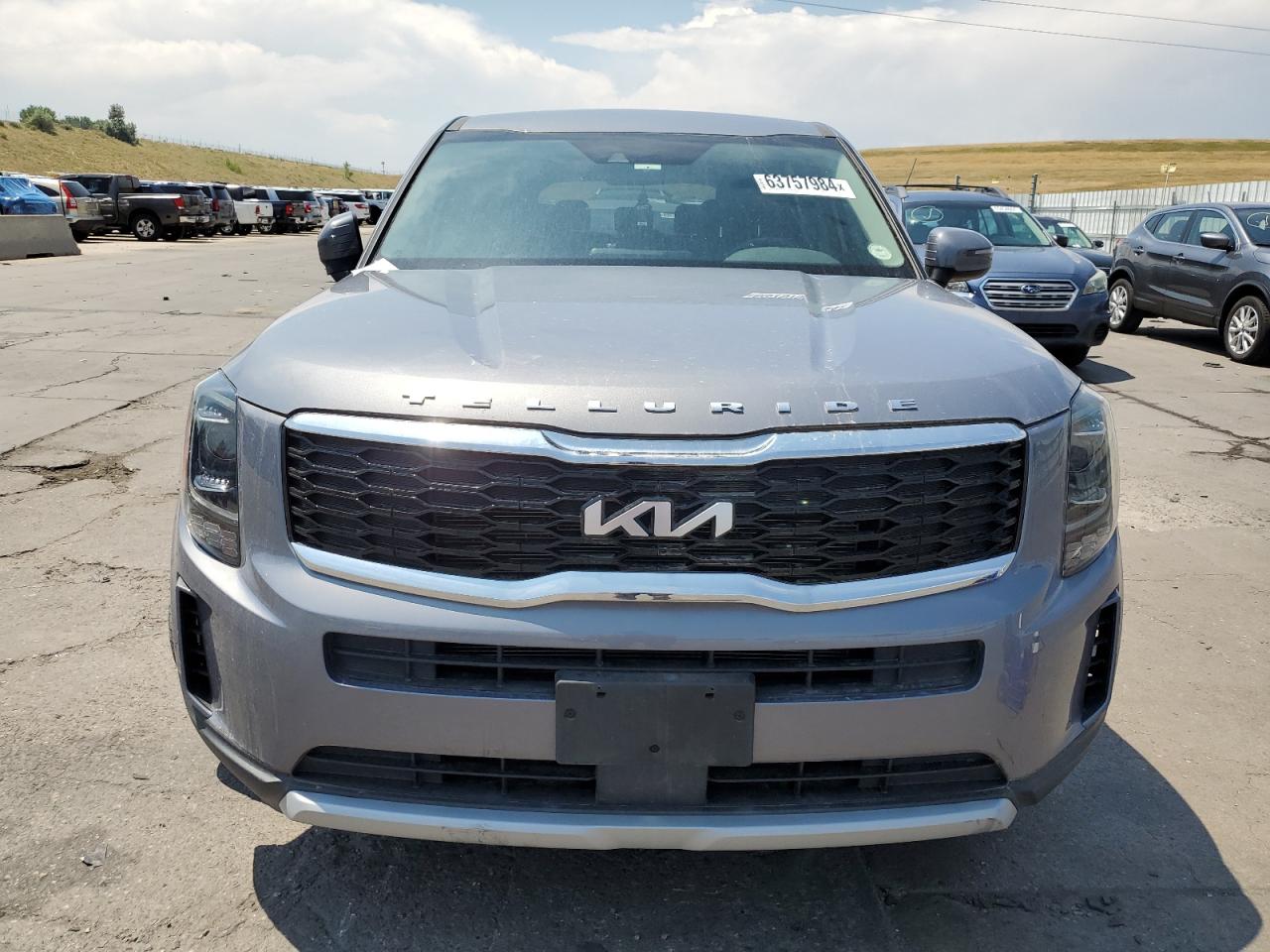 2022 KIA TELLURIDE LX VIN:5XYP2DHC6NG218587