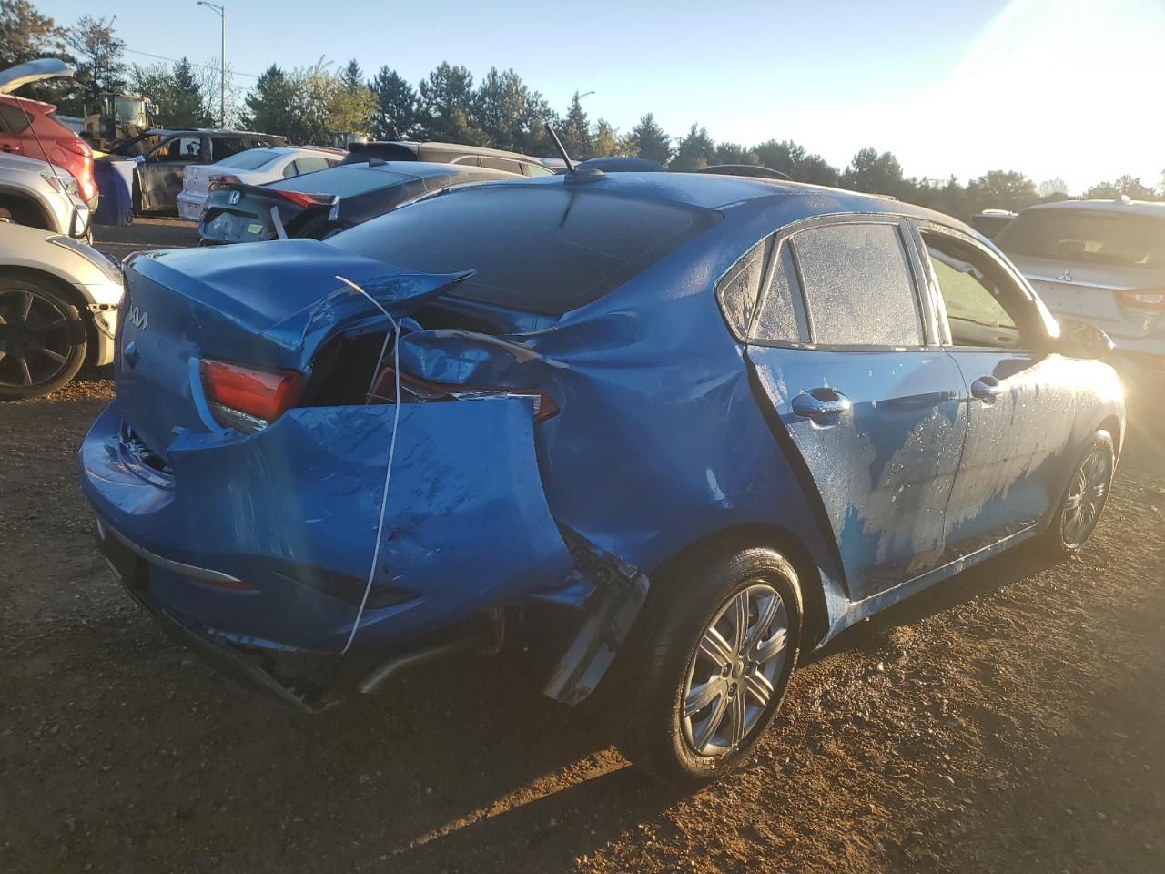 2022 KIA RIO LX VIN:3KPA24AD0NE478666