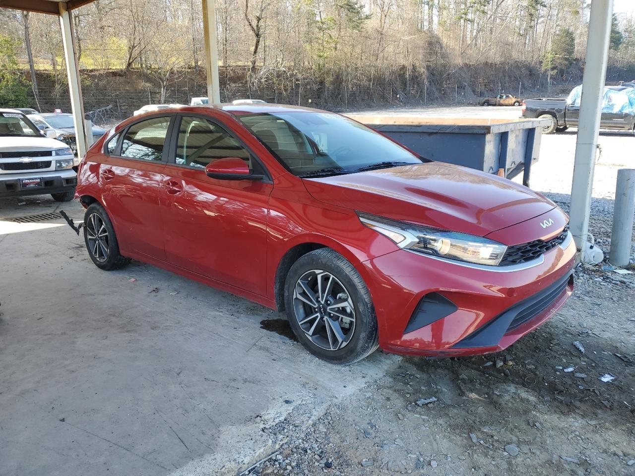 2022 KIA FORTE FE VIN:3KPF24AD9NE456543