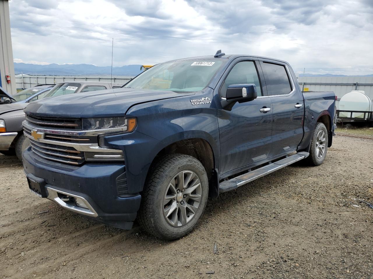 2022 CHEVROLET SILVERADO LTD K1500 HIGH COUNTRY VIN:3GCUYHED0NG106830