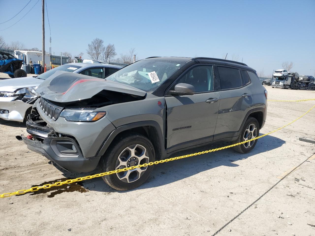 2022 JEEP COMPASS TRAILHAWK VIN:3C4NJDDB5NT105777