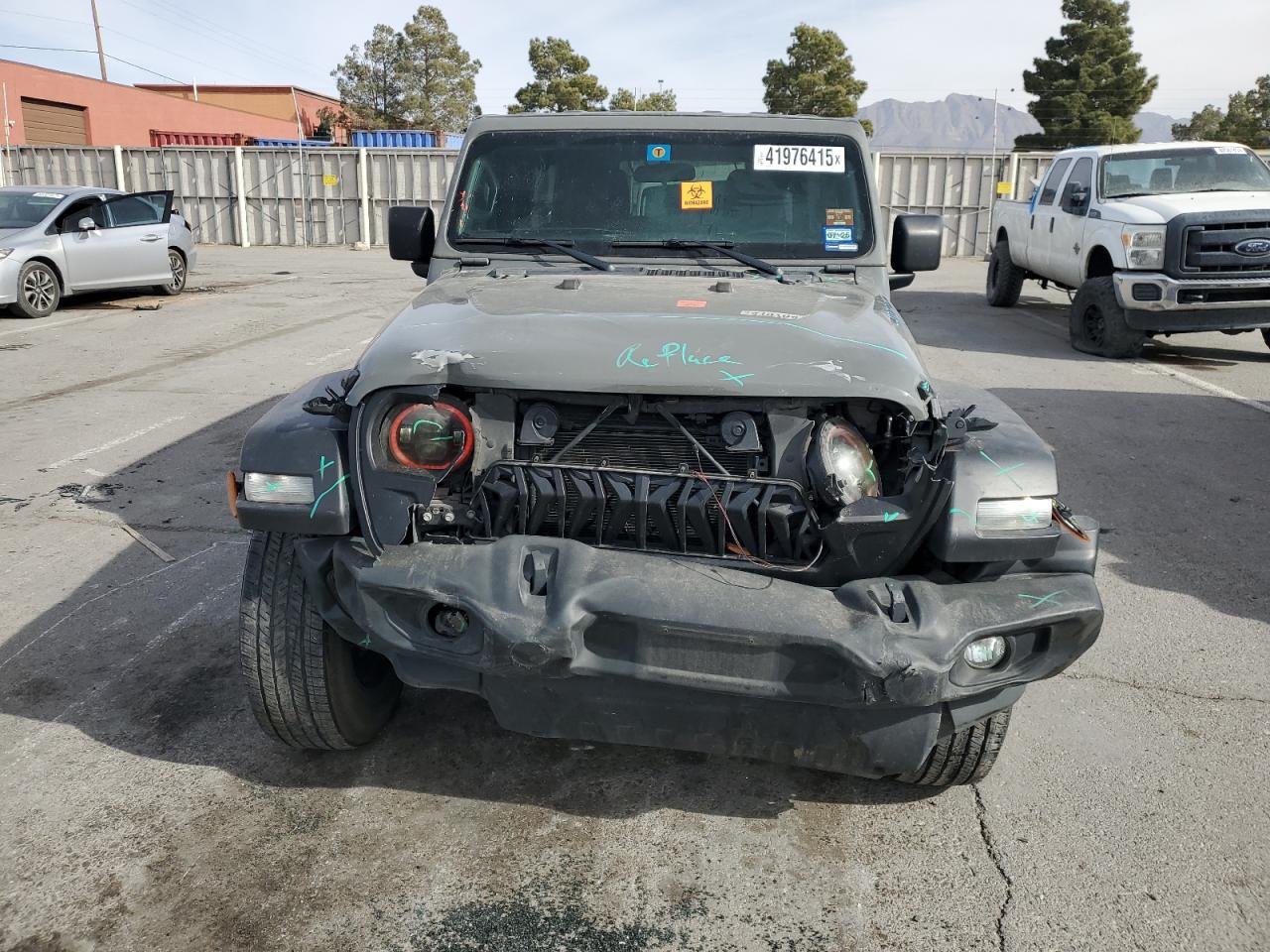 2022 JEEP WRANGLER UNLIMITED SPORT VIN:1C4HJXDN9NW163815