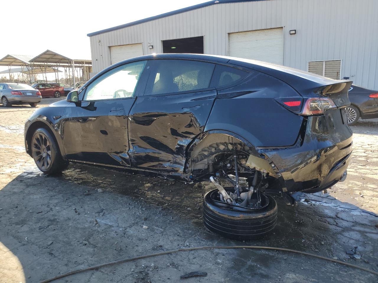 2022 TESLA MODEL Y  VIN:7SAYGDEE3NF443748