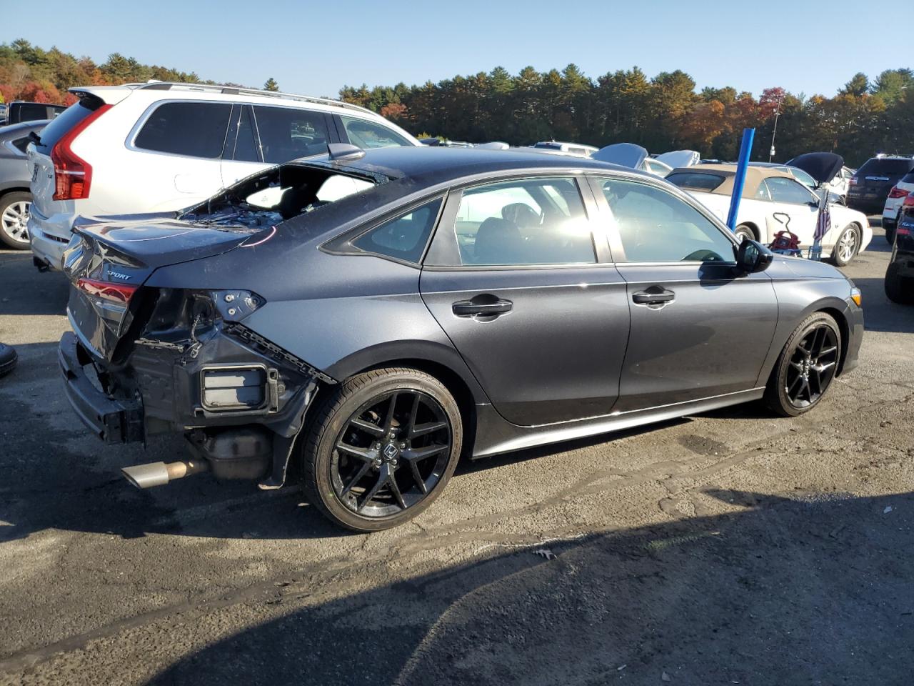 2022 HONDA CIVIC SPORT VIN:2HGFE2F58NH592035