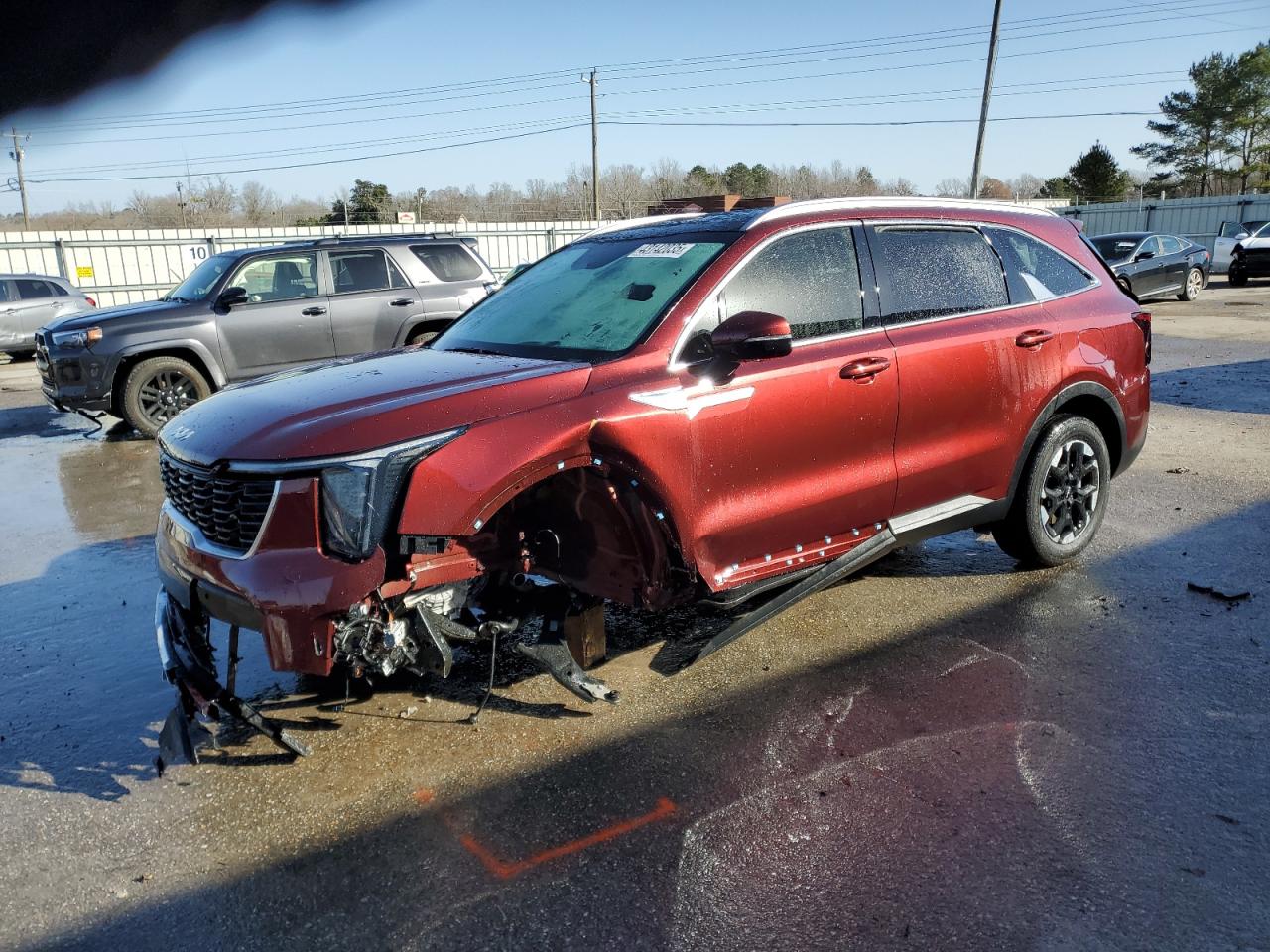 2024 KIA SORENTO S VIN:5XYRL4JC9RG299252