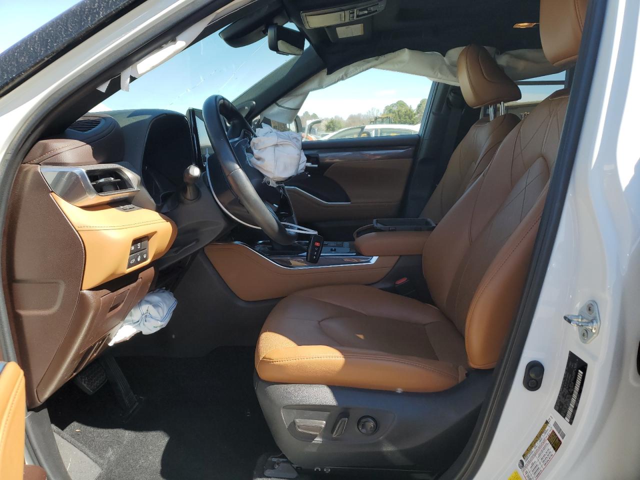 2022 TOYOTA HIGHLANDER PLATINUM VIN:5TDFZRAH4NS122700