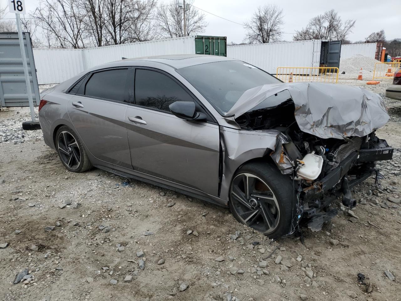 2023 HYUNDAI ELANTRA N LINE VIN:KMHLR4AF5PU531190