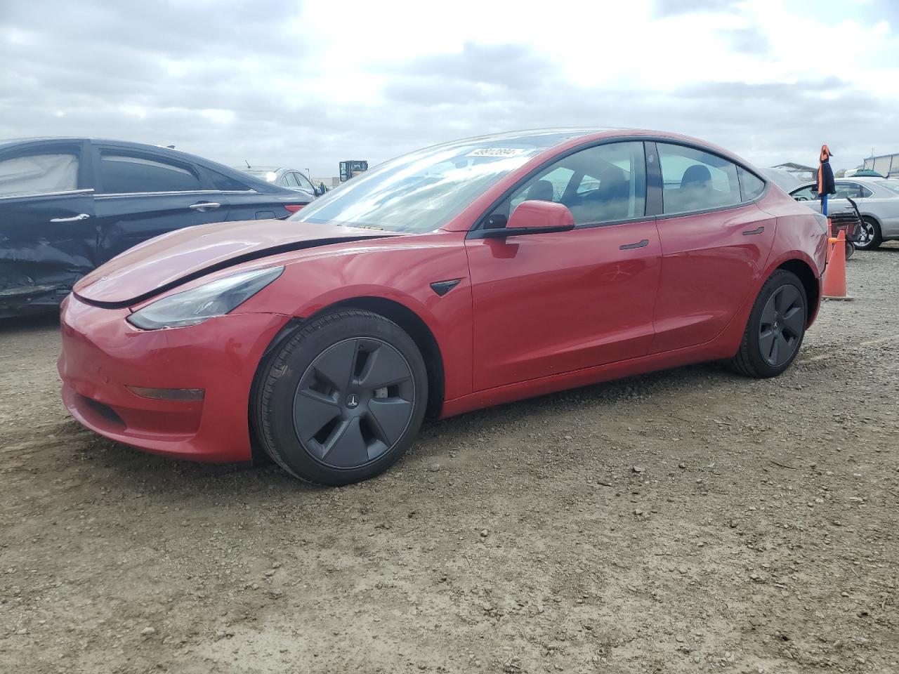 2022 TESLA MODEL 3  VIN:5YJ3E1EA8NF354444