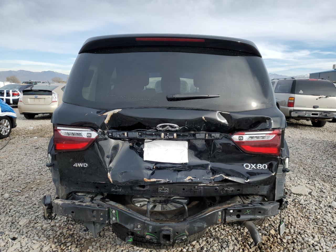 2022 INFINITI QX80 LUXE VIN:JN8AZ2AC3N9485174