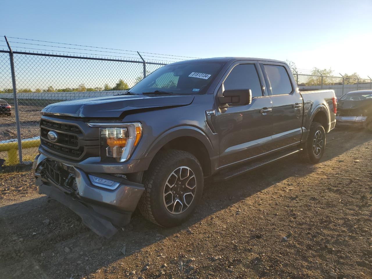 2022 FORD F150 SUPERCREW VIN:1FTEW1EP8NKD75551
