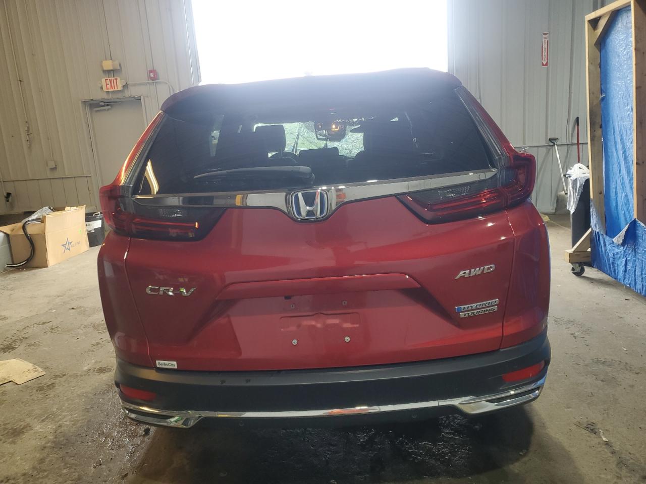 2022 HONDA CR-V TOURING VIN:5J6RT6H91NL045629