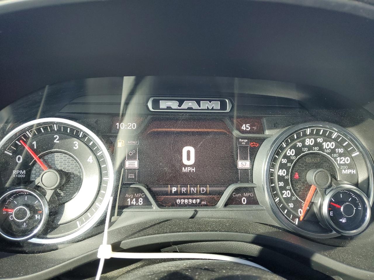 2022 RAM 1500 LARAMIE VIN:1C6RREJT4NN329403