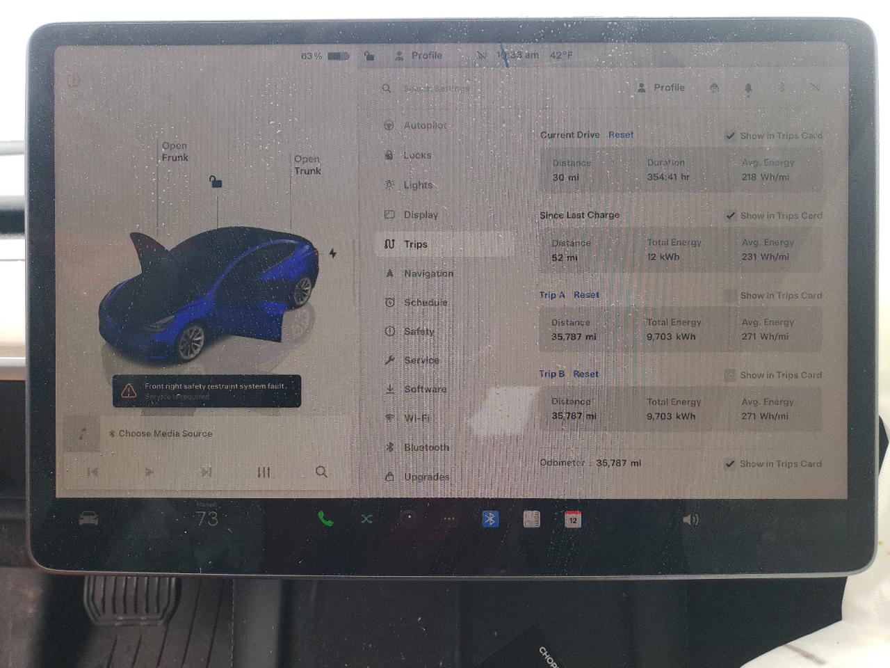 2023 TESLA MODEL 3  VIN:5YJ3E1EA0PF430533