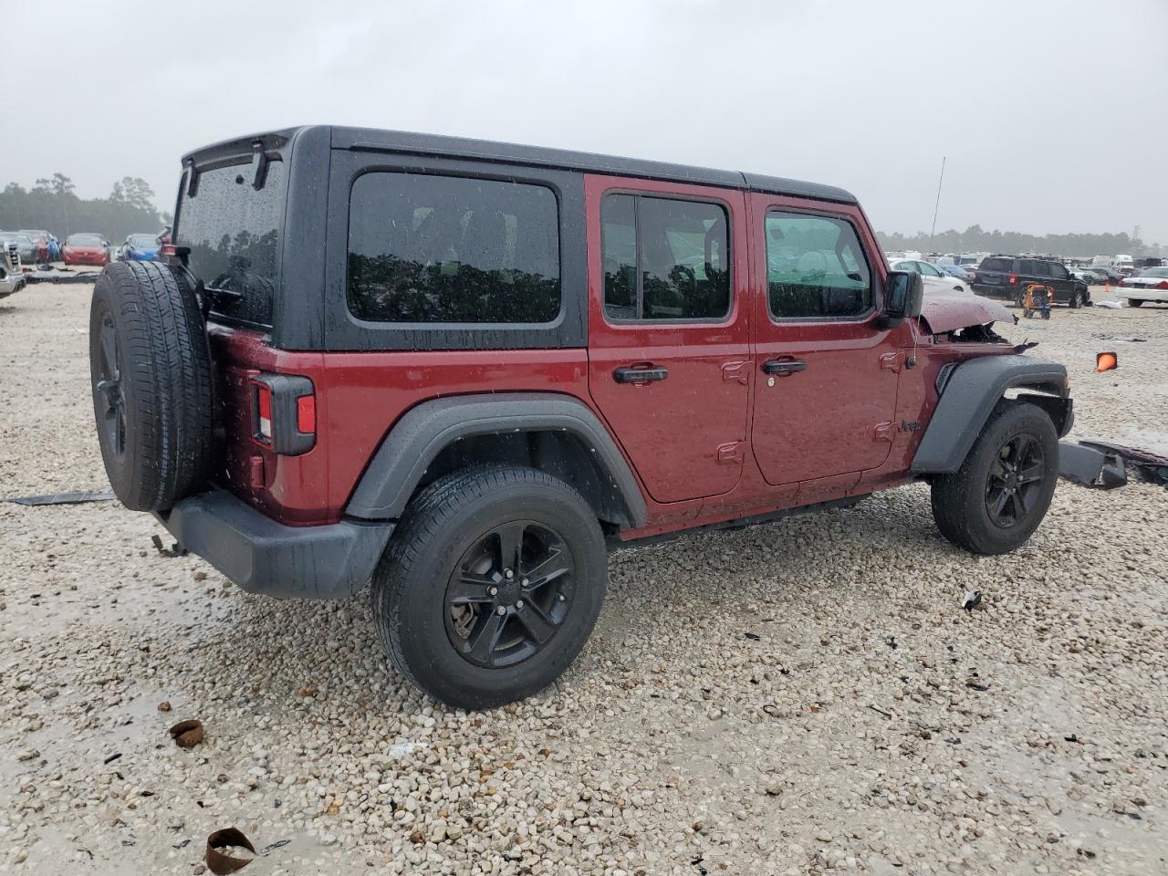 2022 JEEP WRANGLER UNLIMITED SPORT VIN:1C4HJXDG6NW105825