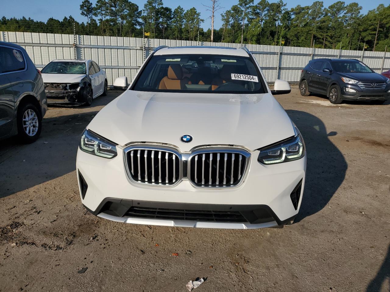 2023 BMW X3 SDRIVE30I VIN:5UX43DP03P9R67440