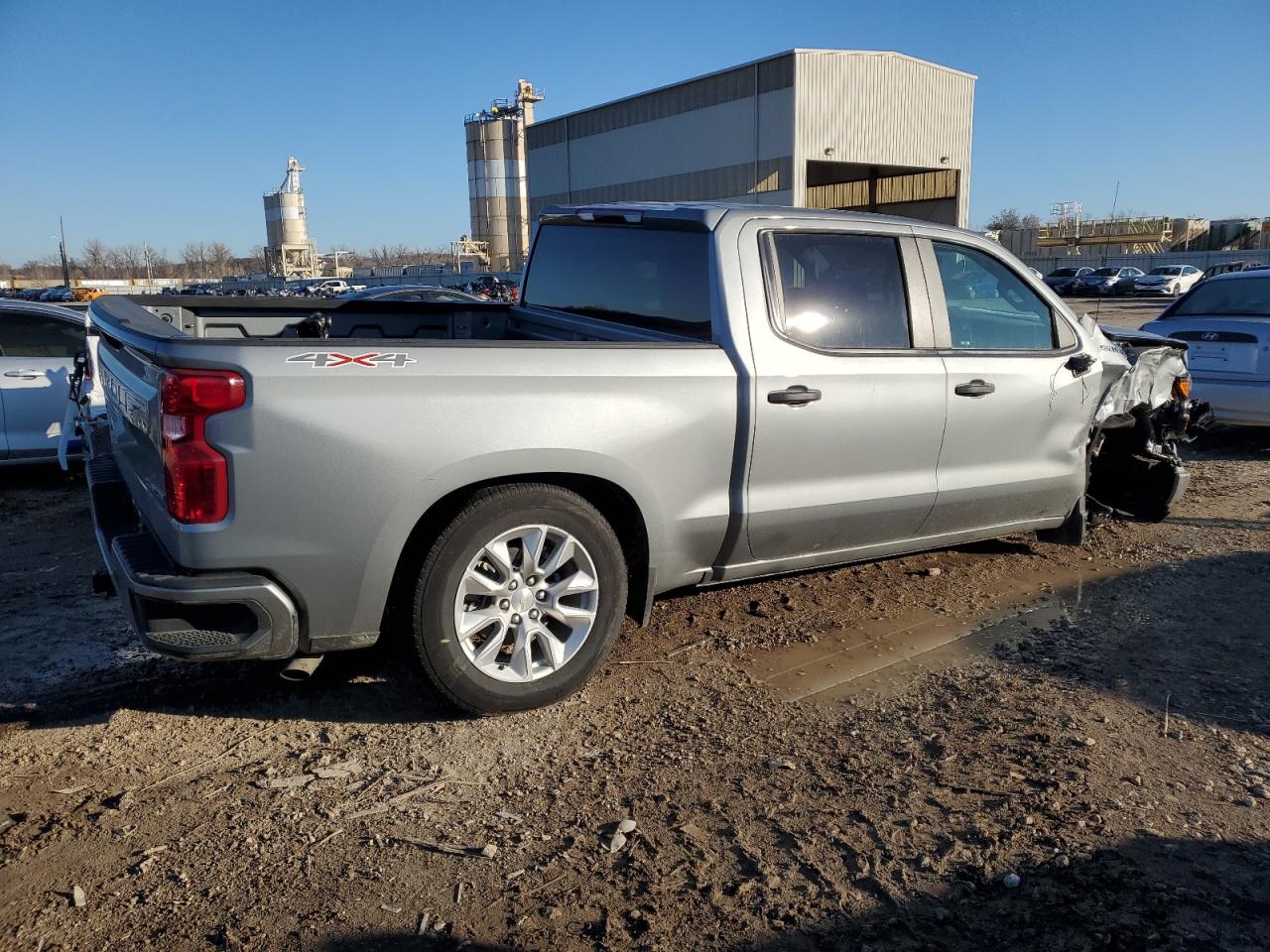 2023 CHEVROLET SILVERADO K1500 CUSTOM VIN:3GCPDBEK2PG211862