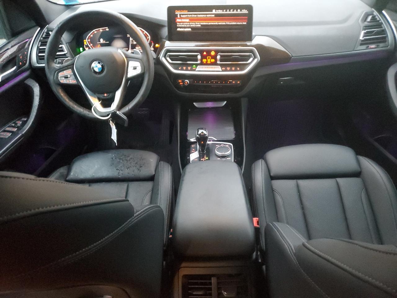 2022 BMW X3 XDRIVE30I VIN:5UX53DP04N9K12380