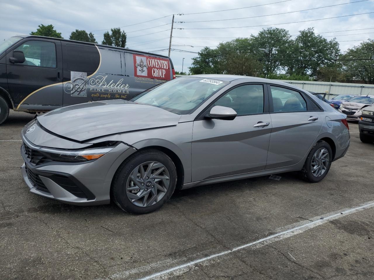 2024 HYUNDAI ELANTRA SEL VIN:KMHLM4DG1RU758379